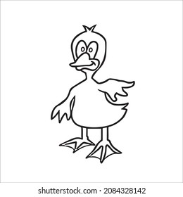 this is a cute and beautiful duck images line art ,duck outline drawing, duck vector art and illustrations art