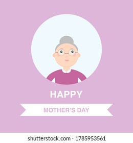This is a cute card. Mother in the background.