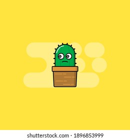This is cute mascot about cactus for your promotion bussines