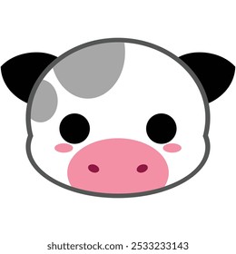 This is a Cute Milk Cow