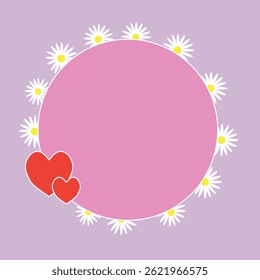  This cute Mother's Day background, vector illustration on a delicate background, can be used for Mother's Day, Women's Day, Valentine's Day. a copy of the space for your congratulations