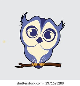 this is cute owl vector