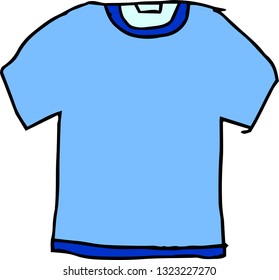 This Cute Plain T Shirt Stock Vector (Royalty Free) 1323227270 ...