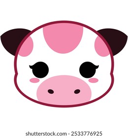 This is a Cute Strawberry Milk Cow