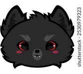 This is a cute werewolf. 