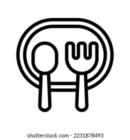 this is a cutlery icon
icon with outline and pixel perfect style
this is one of the icons from the icon sets with Baby theme