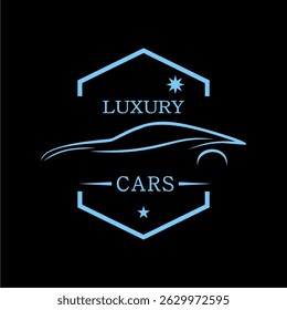 This is a cyan car logo image suitable for car company logo designs, dealers, pamphlets, posters, banners, flyers, stickers, t-shirts, children's toys, car racing logos, communities, city sports