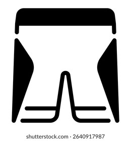 This Cycling Shorts icon is suitable for Bycycle, Sport, Healthy Lifestyle, etc