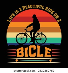 This cycling-inspired t-shirt is designed for adventurers who love the thrill of the ride, adding a dynamic edge to your wardrobe