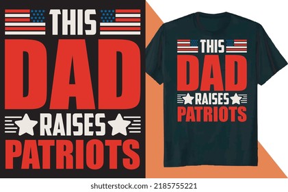 This Dad Raises Patriots T Shirt Design