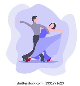 this is a dance character ilustration
