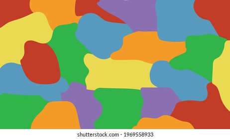This is a dark pastel colour custom shape background.