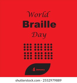 This day commemorates the birth of Louis Braille, the inventor of the Braille writing system, which has revolutionized the way blind and visually impaired individuals access information and education.