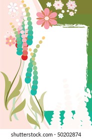 This is the decorative elements with a floral motif  for text formatting