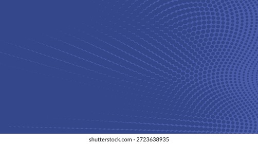 Este padrão mínimo abstrato violeta profundo apresenta um efeito de meio-tom pontilhado radial dinâmico criando um elemento gráfico pop art retro. Use para web design contemporâneo. Elemento de design gráfico energético