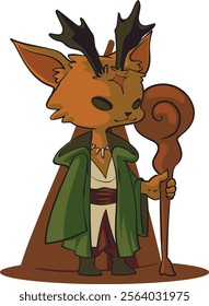 This Deers wizard wan to explore area fromm the camp