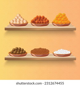 This is a delicious Indian dessert food