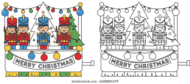 Esta ilustração deliciosa é perfeita para adicionar um toque de alegria festiva a qualquer projeto, desde cartões de felicitações até conteúdo digital.