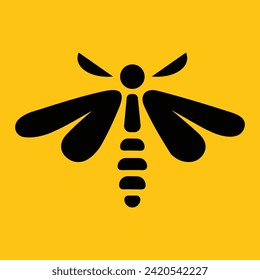 This delightful vector illustration features a honey bee against a bright and cheerful background. It's perfect for adding a touch of sweetness and nature to your design projects.