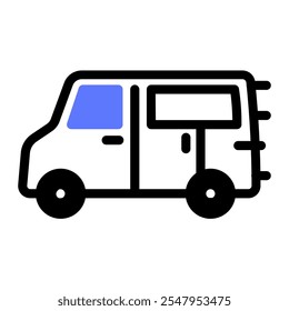 Este icono de entrega es adecuado para compras, compras en línea, etc.