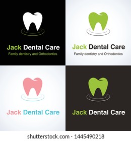 This is dental logos for clinic different style 