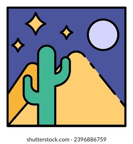 This Desert icon is suitable for The Birth of Jesus or Christmas, Religion, Christian, etc.