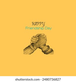 This design  aims to create an inviting, joyful, and heartfelt celebration of World Friendship Day, encouraging people to cherish their friendships and build new connections across the globe.

