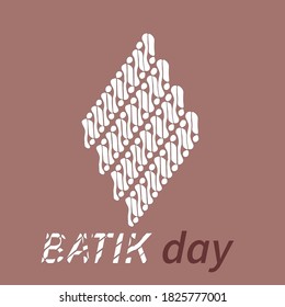 
This design is a design to appreciate the batik day in Indonesia.
Batik is one of the cultures in Indonesia that has been recognized by the world