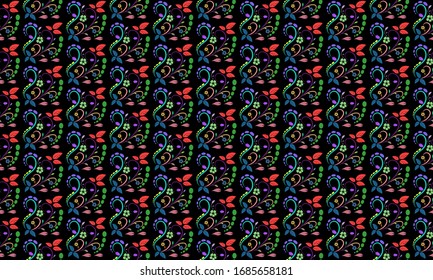 This design is called Indonesian batik. An Indonesian traditional art that is worldwide because of its uniqueness and beauty. This batik design is unusual for traditional and vintage styles