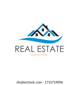 
This design can be used as a logo or template for real estate, housing companies