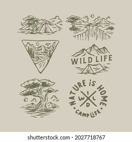 This design can be used as a t-shirt design and logo reference