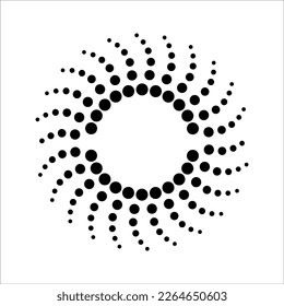 This design can be used in a variety of Dot Halftone designs. The graphic quality is high and does not break, making it suitable for various types of canvases.