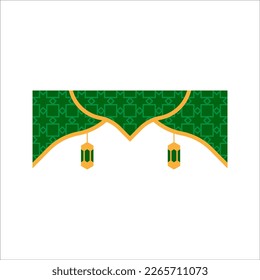 This design can be used in various designs such as Islamic backgrounds and other Islamic themed designs. The graphic quality is high and does not break, making it suitable for various types of canvas