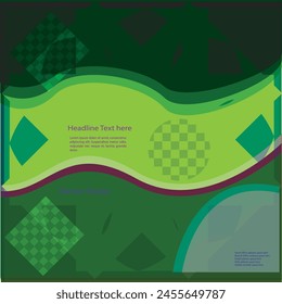 This design can be used for Banners, Flyer, posters, Covers and more fields.