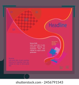 This design can be used for Banners, Flyer, posters, Covers and more fields.