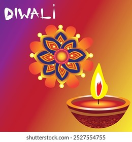 Este diseño captura la esencia de la celebración del Diwali, simbolizando la luz y la felicidad, por lo que es una opción perfecta para decorar invitaciones, tarjetas de felicitación o Materiales promocionales.