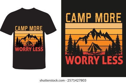 This design captures the spirit of adventure with rugged mountains, scenic landscapes, and motivational quotes