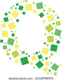 Dieses Design kombiniert den Buchstaben "Q" mit einem quadratischen Muster und schafft so einen eleganten, modernen Look. Ideal für Logos, Branding, dekorative Elemente, bietet es einen geometrischen und professionellen Stil für jedes Projekt