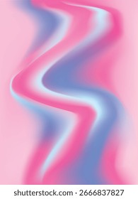 This design combines soft pink and blue colors in a modern abstract gradient. This design is suitable for use as a stylish notebook cover, unique and attractive wall decoration.