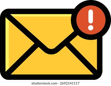 Dieses Design-Konzept einer Benachrichtigung auf einem neuen E-Mail-Symbol eignet sich perfekt für E-Mail-bezogene Web- oder App-Schnittstellen. Effektive Einbindung der Benutzer.