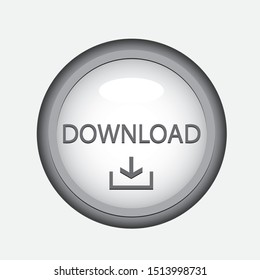 This design is download button, Web, icon, object, clip-art, vector button, style, color button, illustration, symbol button etc .