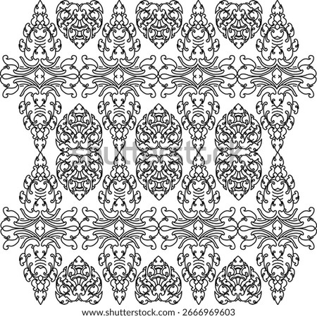 This design is entirely hand-drawn and manually continued with editable strokes.