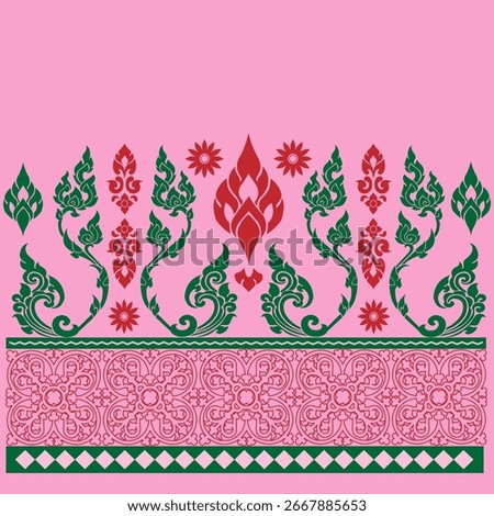 This design is entirely hand-drawn and manually continued with editable strokes.