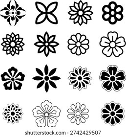 This design features black silhouette geometric flowers in a simple, minimal vector style. Clean shapes and balanced symmetry make it perfect for logos, branding, packaging, wall art, posters, tattoos, stickers, wedding stationery, textile prints, laser cutting, engraving, and modern decorative projects.
Ideal for minimalist, boho, modern, and Scandinavian design themes, suitable for both digital and print use.