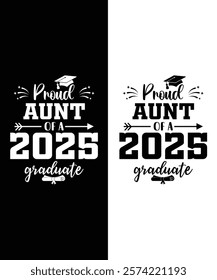 This design features a bold statement that celebrates a special graduate, making it perfect for various items like t-shirts, mugs, and banners. It adds a personal touch to any graduation celebration!