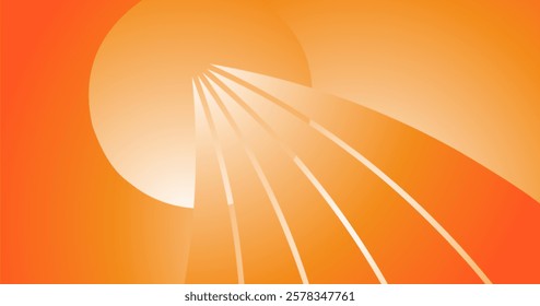 This design features bright, radiating lines spreading from a glowing point in the upper right section, creating a futuristic effect.