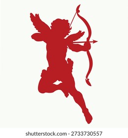 This design features a classic Cupid character holding a bow and arrow, illustrated in a clean vector style that’s perfect for Valentine-themed wall decor. Cupid is depicted as a sweet, winged figure aiming a heart-tipped arrow, surrounded by soft romantic elements like small hearts or subtle sparkles to enhance the Valentine mood. The smooth lines, scalable vector format, and balanced composition keep the artwork crisp and modern, making it ideal for posters, canvas prints, or framed pieces that add a playful touch of love to any space.