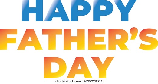 This design features typography celebrating Father's Day, suitable for printing on t-shirts. 