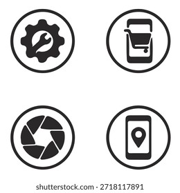 This design group is a Mobile apps vector design