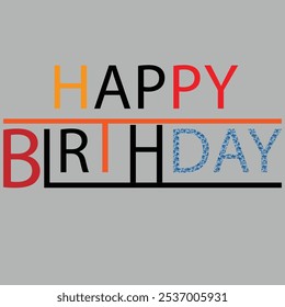 Este diseño es un diseño importante para el feliz cumpleaños.